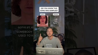 Did You Know This Song Was Sampled Gotye Somebody That I Used To Know #shorts #gotye #sample