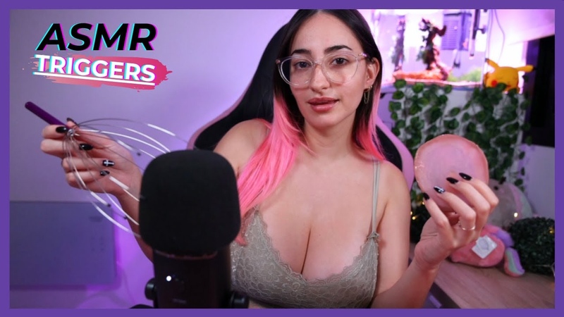ASMR para DORMIR BRAIN MASSAGE, TAPPING,