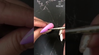 Sugar Ombre Nail Art Ideas, Pink & Purple Combo l Rosalind #shorts