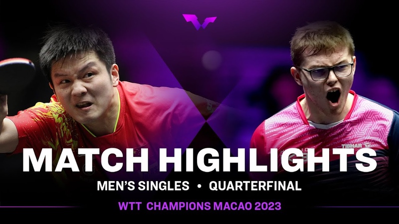 Fan Zhendong vs Alexis Lebrun, MS QF, WTT Champions Macao