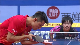 张继科 ZHANG Jike VS. 丹羽孝希 NIWA Koki 2016 Chengdu Open Men’s Single R16