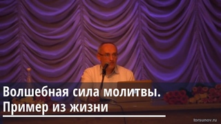 Торсунов О.Г.  Волшебная сила молитвы.  Пример из жизни