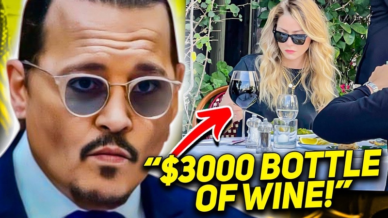 Amber SPOTTED Again With Expensive Wine That She Cant