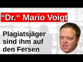 Plagiatsvorwurf Mario Voigt getäuscht, ist seine Karriere zu Ende Plagiatsjäger Weber legt nach