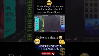🚨 URGENTE - Pablo Marçal Times Square - #pablomarçal #noticias #memes #viralshort