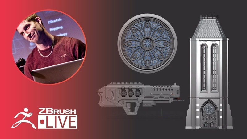 Developer Paul Gaboury Shows You Some New Features of ZBrush