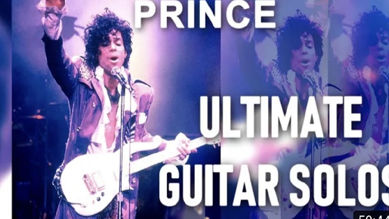 Prince Shredding The Guitar