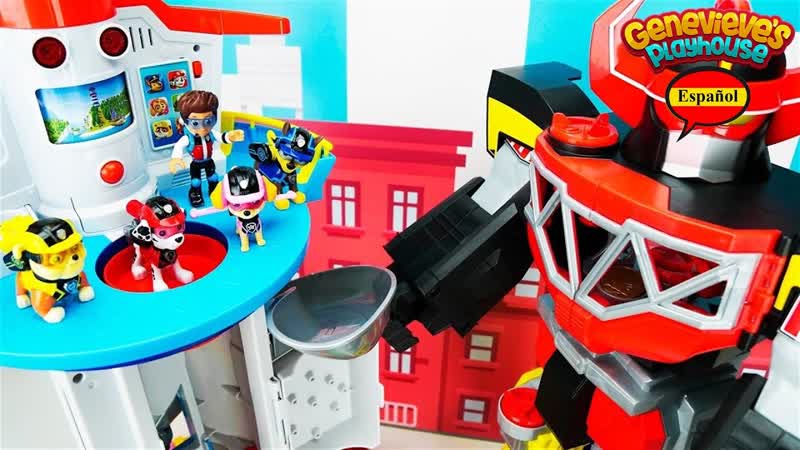 Aprende los Colores con Juguetes Paw Patrol y