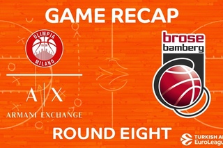 Highlights: AX Armani Exchange Olimpia Milan - Brose Bamberg