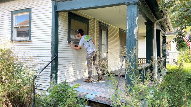 He bought this house YESTERDAY and got the BEST HOUSEWARMING