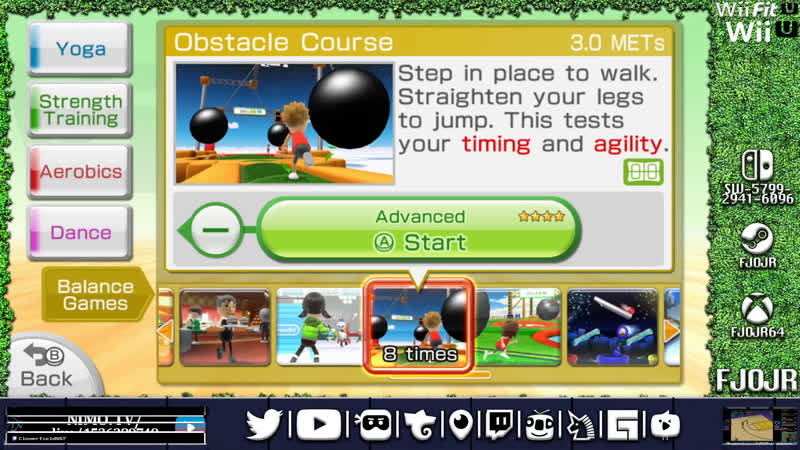 Wii Fit U ( Sunday Workout) , Nintendo, Wii U, Nintendo Wii U, Wii