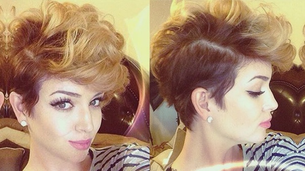 Big Edgy Waves Short Hair