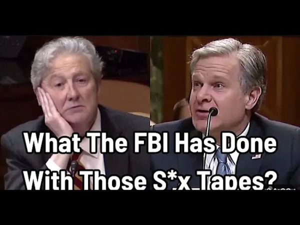 FBIs Wray Starts Shaking After Sen Kennedy Demands Jeffrey Epsteins Blackmail