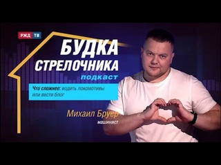 Подкаст Будка стрелочника. Михаил Бруер