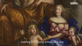 Le portrait mythologique de la famille de Louis XIV (english subtitles)