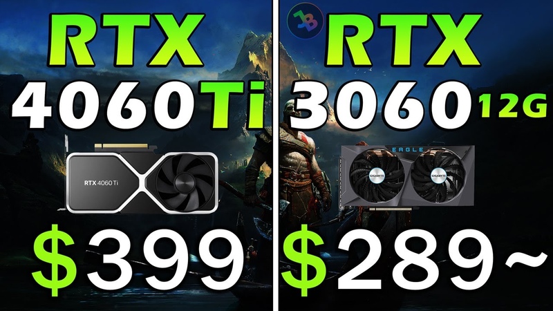 RTX 4060 Ti 8 GB vs RTX 3060 12 GB, REAL Test in 11 Games, 1080p, Rasterization, RT, DLSS 2, DLSS