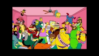 Harlem Shake - The Simpsons