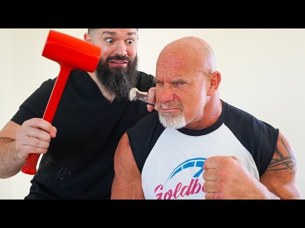GOLDBERG gets his neck JACKHAMMERED for the first time in 24
