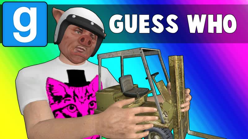 Gmod Guess Who Funny Moments Bunnies on a Plane ( Garrys