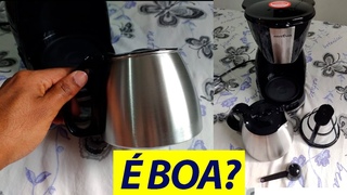 Cafeteira Britania cp15 INOX - Cafeteira Eltrica 15 Xcaras Britnia CP15 Inox