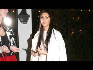 Kourtney Kardashian Flaunts Trim Figure At Gracias Madre