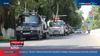 “Targʻibot avtokarvoni” harakat ishtirokchilarini hushyorlikka chorladi (Toshkent viloyati)