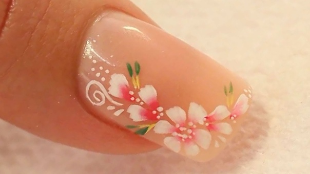 Nude Acrylic Nail Art Using Cover Pink Acrylics Tutorial Video by Naio