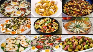 ¡NO COCINES SIEMPRE LO MISMO! 11 RECETAS de la DIETA MEDITERRÁNEA para comer bien a diario