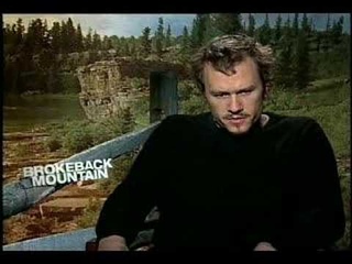 Heath Ledger interview for Brokeback Mountain