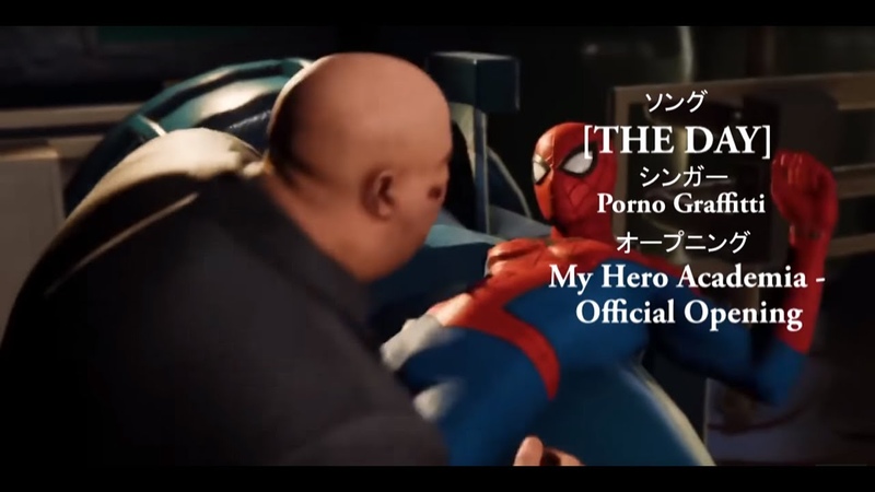 SPIDER MAN PS4 Anime Opening ( My Hero Academia