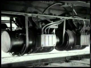Выставка советского ЖД транспорта 1955 г.