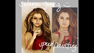 How i digital paint Selena Gomez / Speedpaint