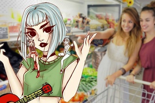 Как играть Пошлая Молли - Супермаркет на укулеле для начинающих с нуля