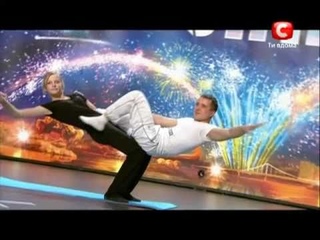 «Україна має талант-3» Львов- Учитель и Ученица (йога)