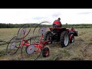 Грабли ворошилки Флагман-4 Палехагромаш
