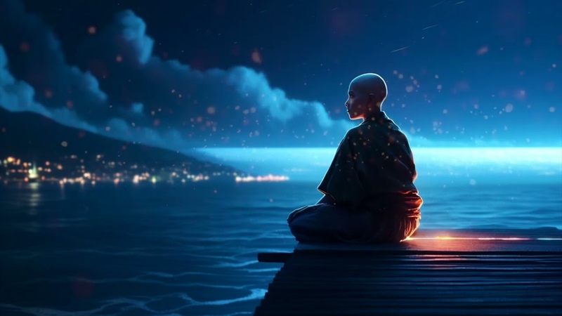 10 Minutes meditation Relaxing Music of Heart Sutra Japanese Zen Music Healing,