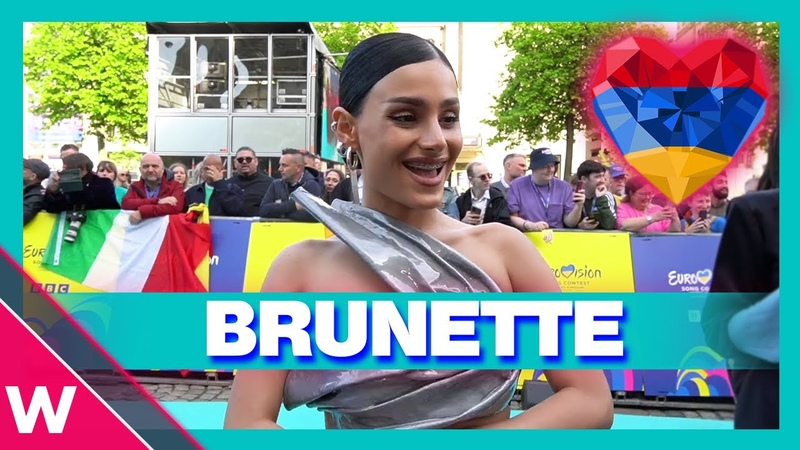 Brunette ( Armenia) Eurovision 2023 Turquoise Carpet Opening Ceremony,