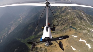 Soaring the Ego Trike / ATOS VRS190 over Copper Dome, Pemberton Valley British Columbia