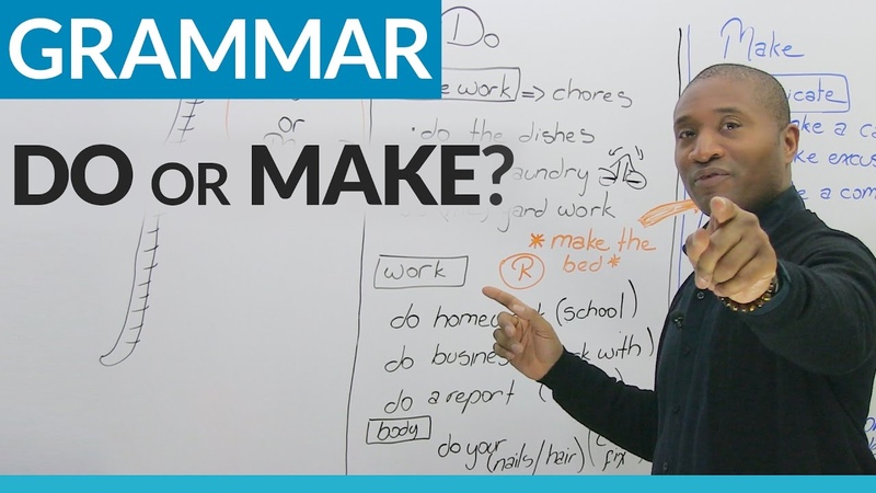 Learn English: MAKE or