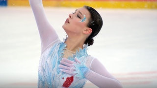 Анна ЩЕРБАКОВА: &quotFrozen" на открытии катка в парке Северного речного вокзала в Москве (фанкам, 4K50)