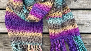 Rachel Scarf - Easy Crochet Scarf