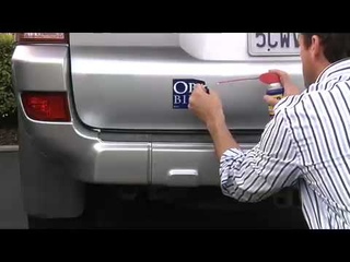 Прощай Обама или как отклеить этикетку с бампера