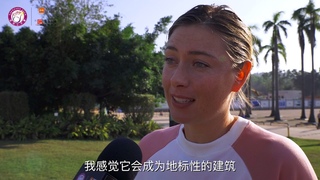 2019 Sharapova meet the students of SMBU