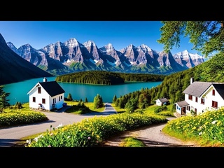 DRIVING IN SWISS  , 6  BEST PLACES  TO VISIT IN SWITZERLAND - 4K