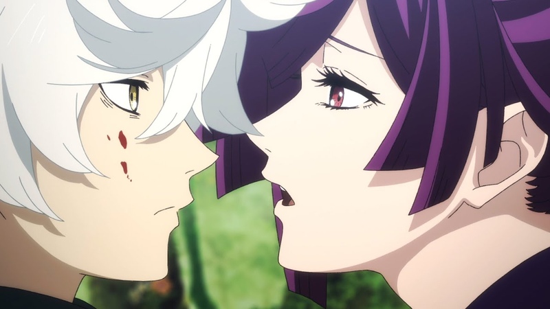 Yuzuriha trying to seduce Gabimaru, Hells Paradise Episode 4