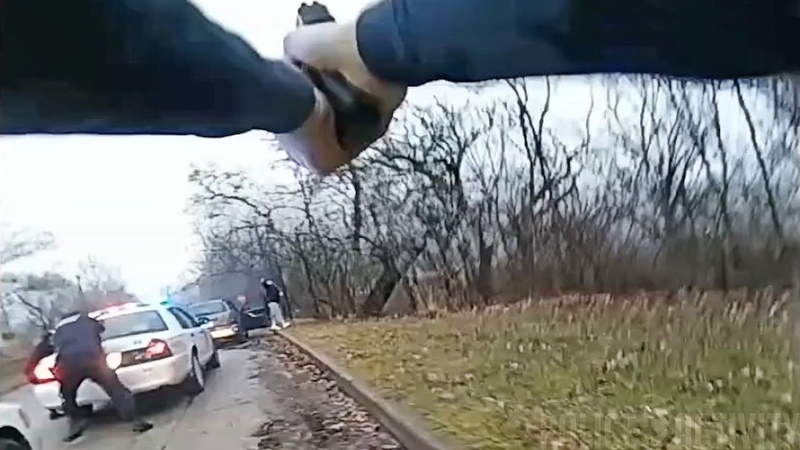Bodycam Videos Show IMPD Officers Exchange Gunfire With Armed Suspect During Traffic