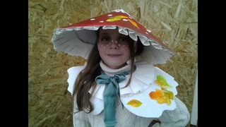 Костюм мухомора своими руками за час. Handmade costume for kid.