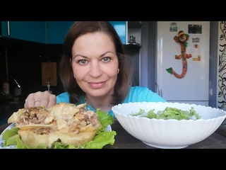 МУКБАНГ КОРОЛЕВСКИЕ РАКУШКИ ПОД СОУСОМ БЕШАМЕЛЬ/MUKBANG HALK FAMILY ЕДА ОБЖОР