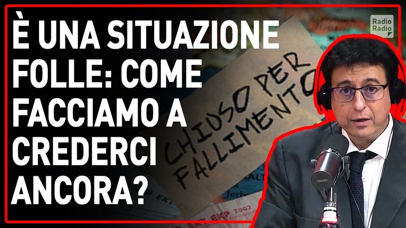 Le persone non vogliono aprire gli occhi. Guardate questi dati: dimostrano cosa stanno