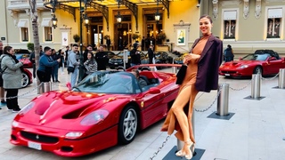 CELEBRITIES GRAND PRIX MONACO 2024 |RARE SUPERCARS: Ferrari, Lamborghini, Rolls-Royce, Maserati